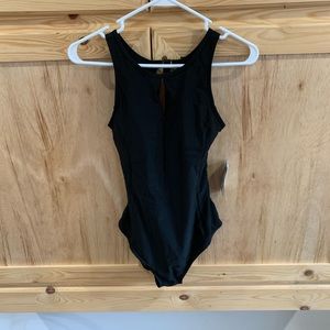 Baleaf NWT black one piece swim bathing suit size XS